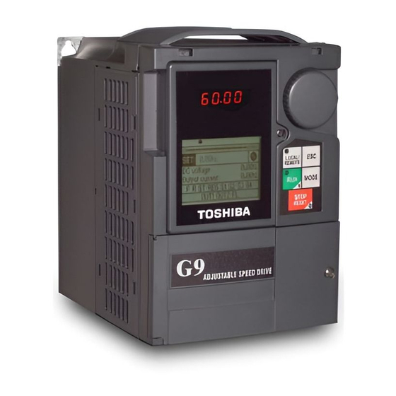 Toshiba Uninterruptible Power System(UPS) G9 Series Manuals
