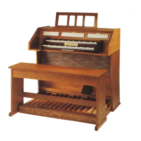 Johannus OPUS 205 Manual