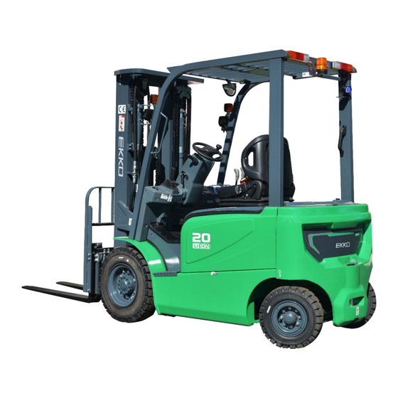 EKKO EK18G-LI Operation And Maintenance Manual