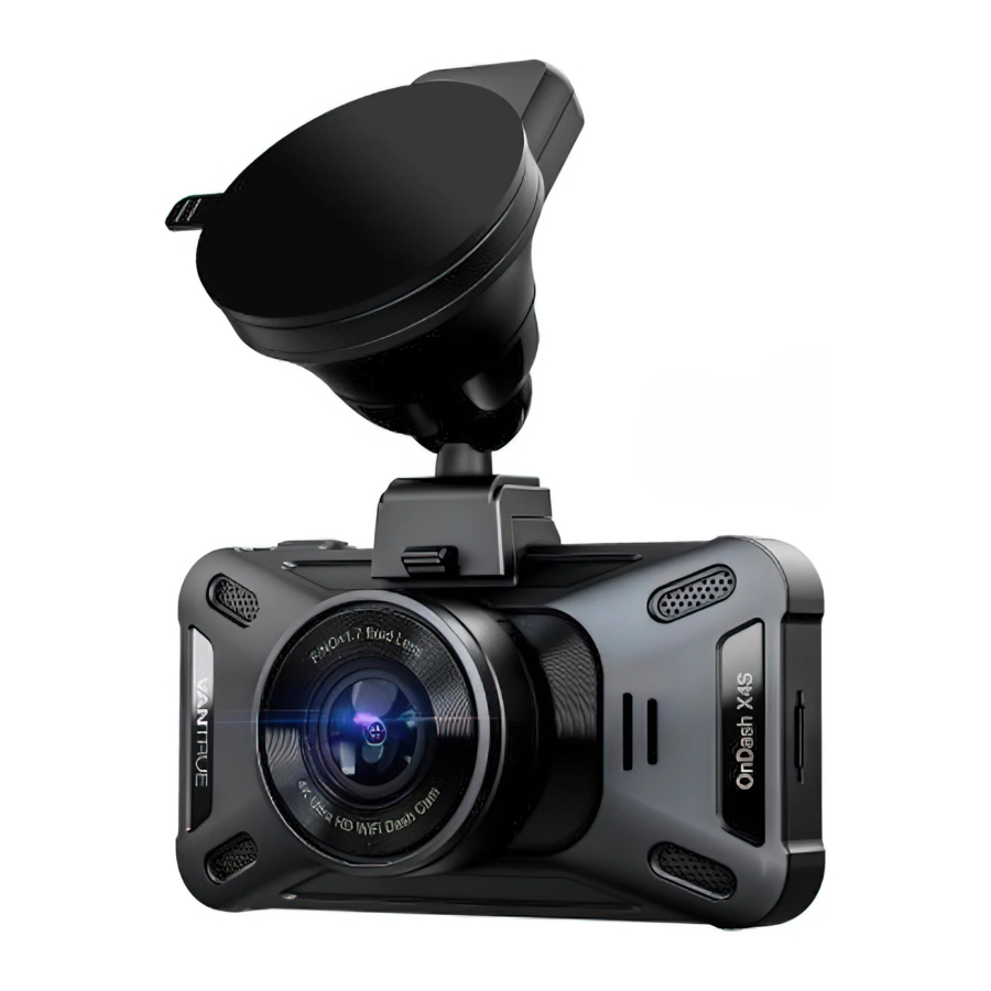 Vantrue OnDash X4S (X4S) - Dash Cam Manual