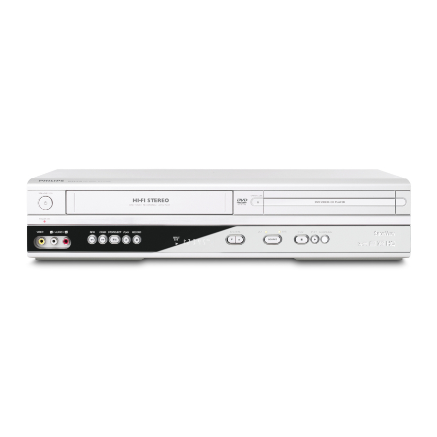 Philips DVP620VR Specifications