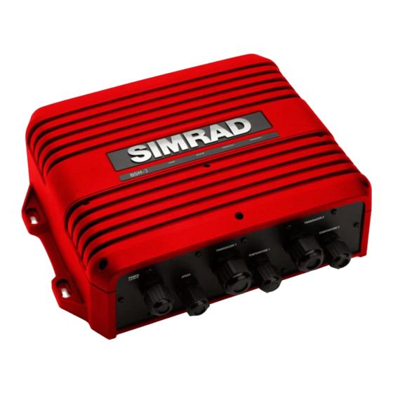 Simrad BSM-3 Installation Manual
