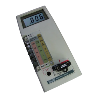 Fluke 8020A Instruction Manual