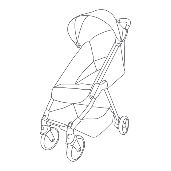 Britax Steelcraft STROLL LITE LX5012 Series Manual