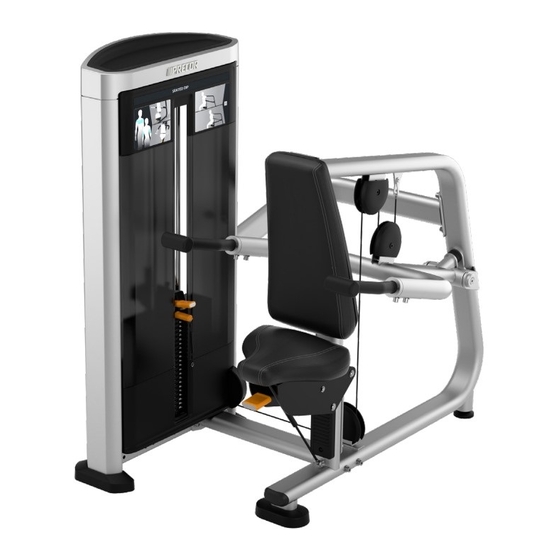 Precor Resolute RSL 215 Assembly Manual
