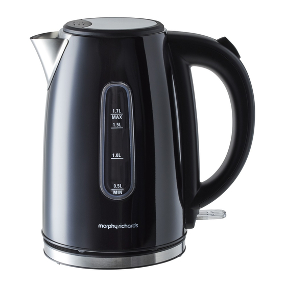 MORPHY RICHARDS MREK17B INSTRUCTION MANUAL Pdf Download ManualsLib