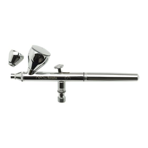 IWATA NEO AIRBRUSH SERIES OPERATING INSTRUCTIONS MANUAL Pdf Download ManualsLib