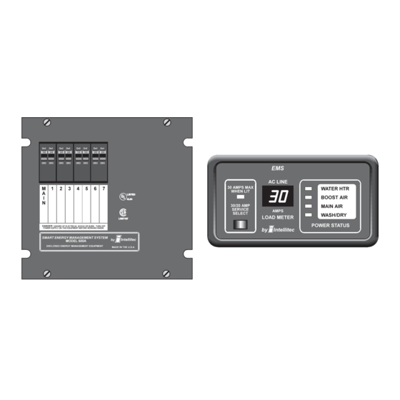 50 AMP Smart Energy Management System Model 800: Intellitec