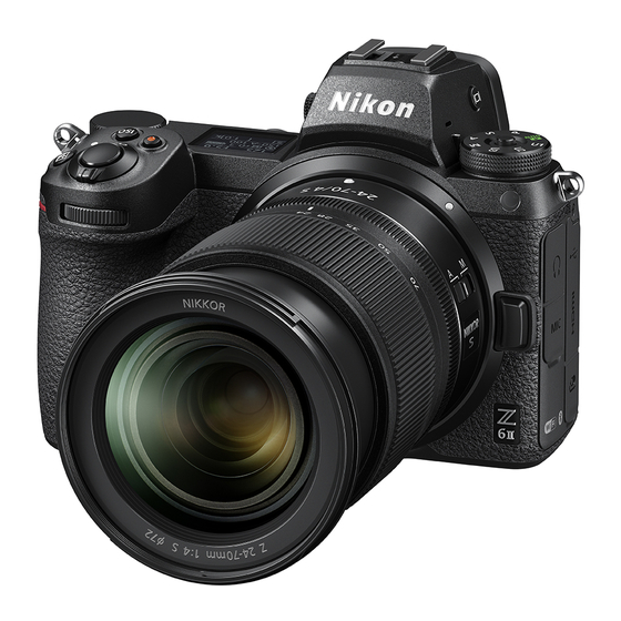 Nikon Z 6 II User Manual