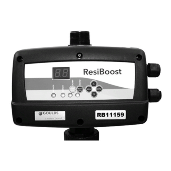 XYLEM GOULDS RESIBOOST RB111512 INSTRUCTION MANUAL Pdf Download