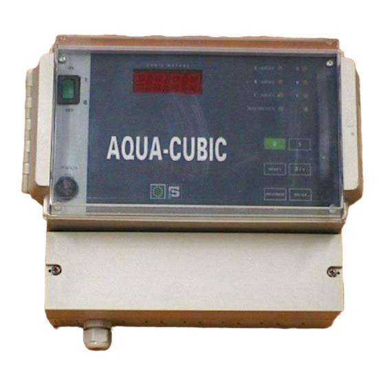 SIATA AQUA CUBIC MULTIPLEX Use And Maintenance Manual