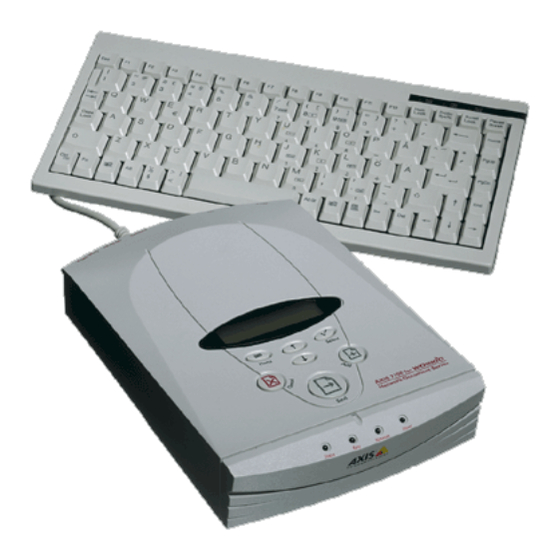 Axis 7100 User Manual