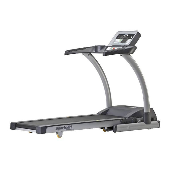 SportsArt Fitness TR21F Manual