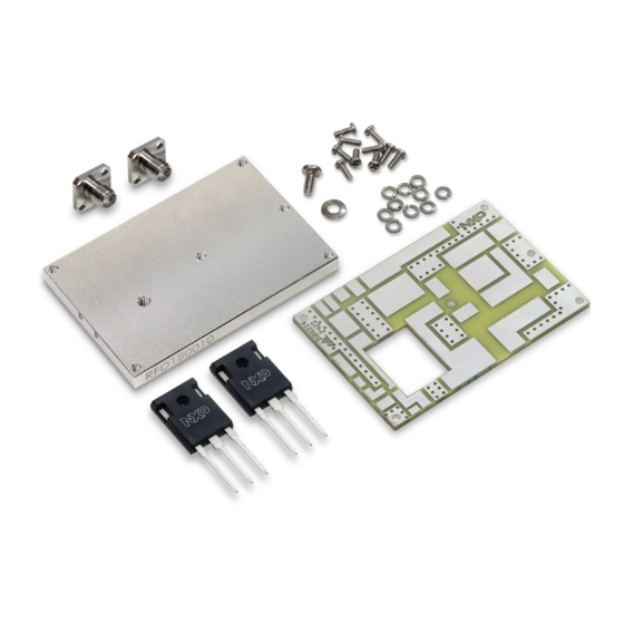NXP Semiconductors MRF300AN Quick Start Manual