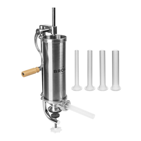 User Manuals: BROWN 311007 Sausage Stuffer