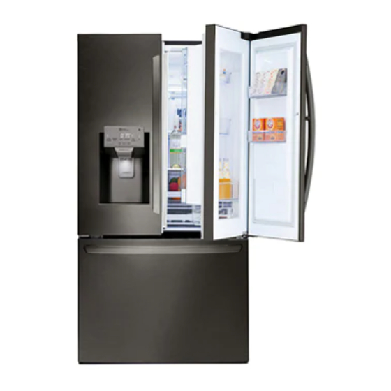 LG GR-M802GSH Refrigerator Manuals