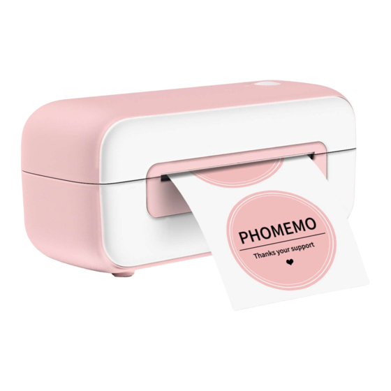 Phomemo PM246S Quick Start Manual