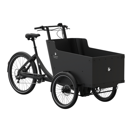 TRIOBIKE HAFNIA Original Instructions Manual