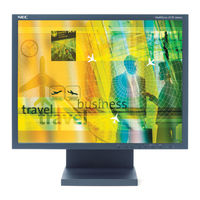 NEC MD21GS-3MP-BK-BB Specifications
