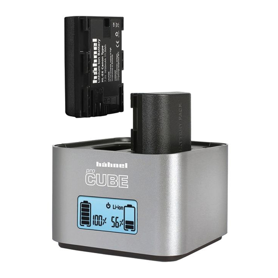 Hahnel pro Cube Instruction Manual