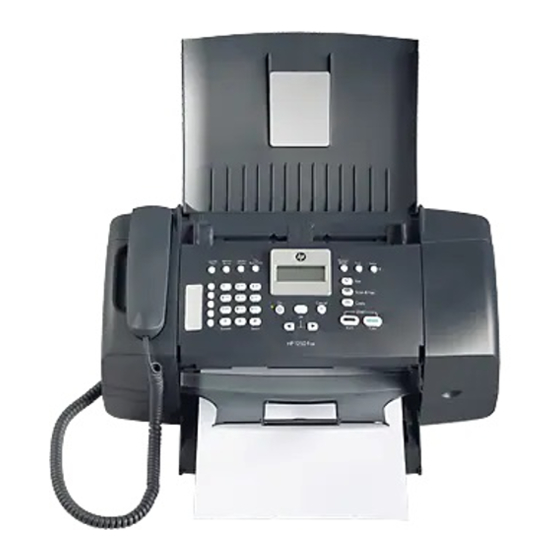 HP 1250 Fax Setup Manual