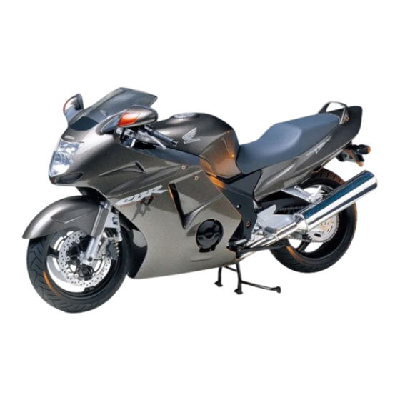 Honda CBR1100XX series Owner's Manual