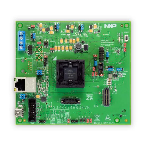 NXP Semiconductors S32R274 EVB Manuals