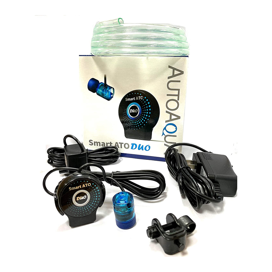 AutoAqua Smart  ATO Duo SATO-280P Manual