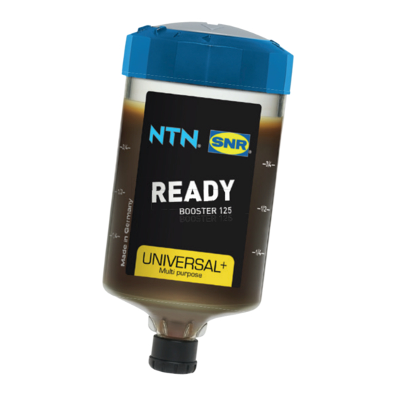 NTN-SNR READY BOOSTER 60 Operating Instructions Manual