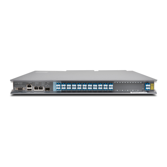 Juniper TCX1000 Series Quick Start Manual