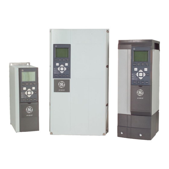 GE AF-650 GP Programming Manual
