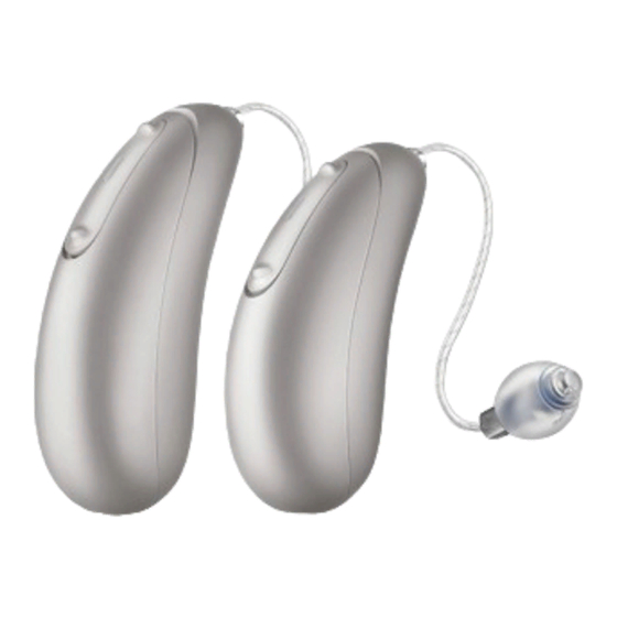 SONOVA UNITRON MOXI MANUAL Pdf Download ManualsLib