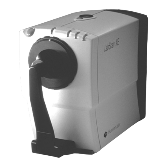 HUNTERLAB LABSCAN XE USER MANUAL Pdf Download ManualsLib