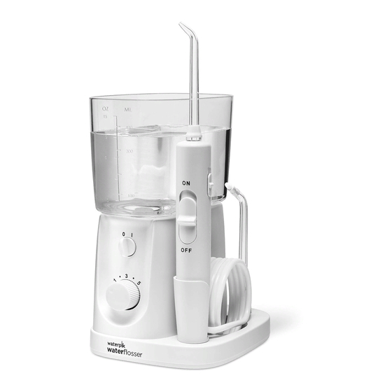 WATERPIK WATER FLOSSER WP320 SERIES QUICK START MANUAL Pdf Download