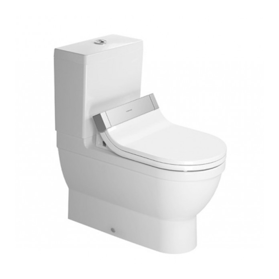 DURAVIT SENSOWASH 2129590000 MOUNTING INSTRUCTIONS Pdf Download