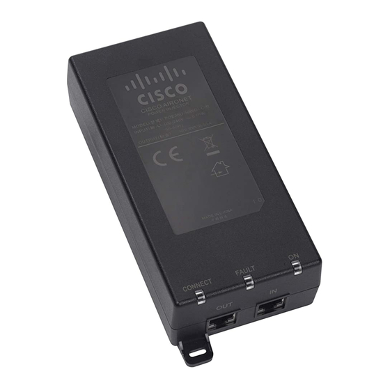 CISCO AIRONET AIR-PWRINJ6 INSTALLATION MANUAL Pdf Download | ManualsLib