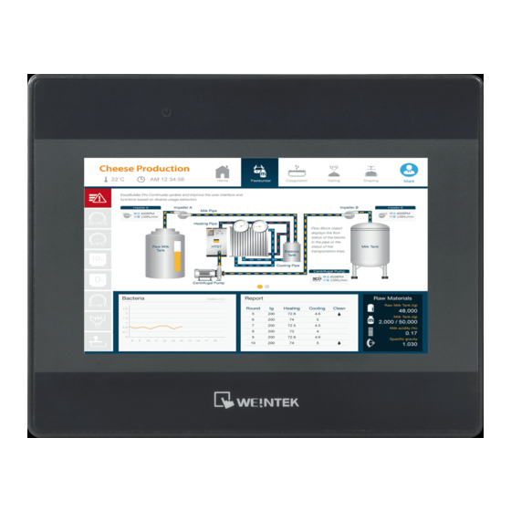 WEINTEK MT6051IP SERIES INSTALLATION INSTRUCTION Pdf Download | ManualsLib