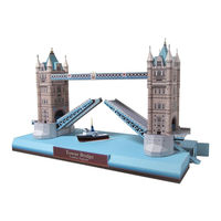 Canon Paper Craft Tower Bridge England Assembly Instructions