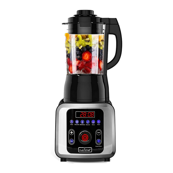 Nutrichef Professional Digital Countertop Blender