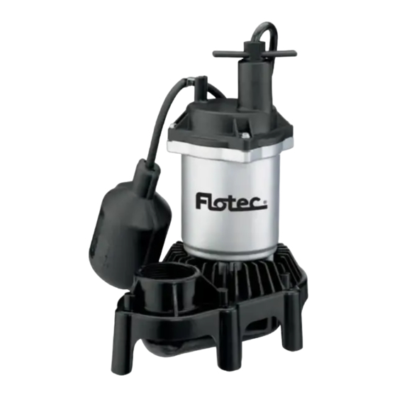 Flotec FP0S2600X Owner's Manual