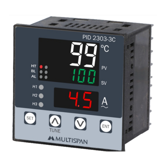 MULTISPAN PID 2303-3C Manual