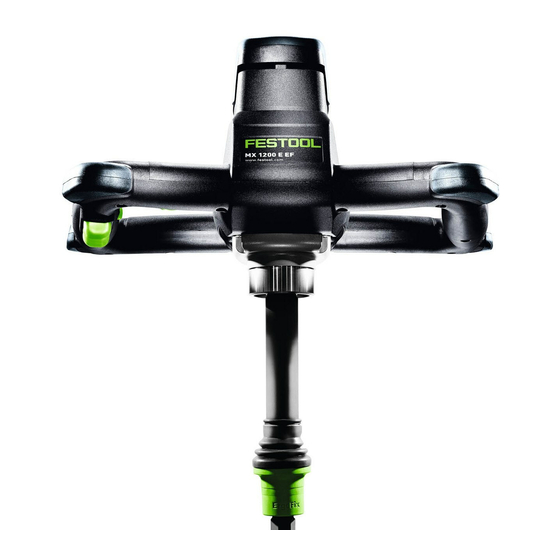Festool MX 1000 E EF Original Operating Manual