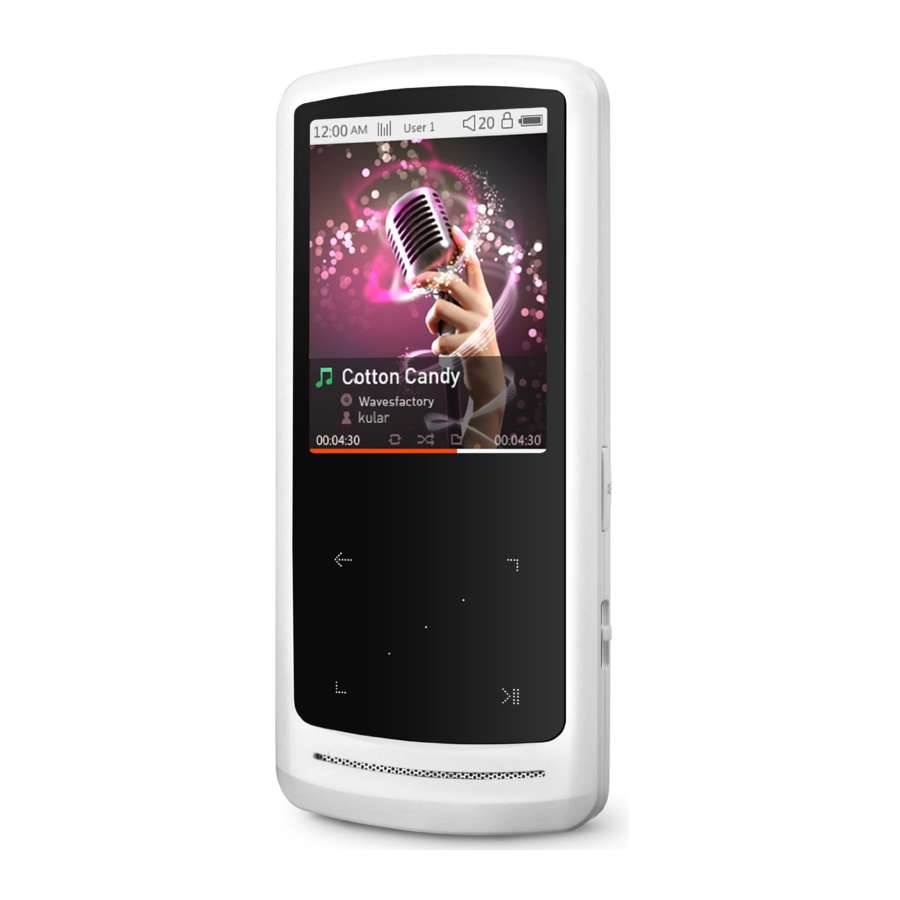Cowon iAUDIO 9+ - Portable Music Player Manual