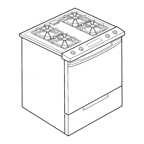 Whirlpool SELF-CLEANING SLIDE-IN GAS RANGES Manual