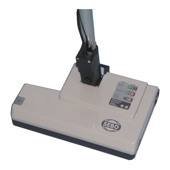 Sebo Power Head 350e Instruction Manual