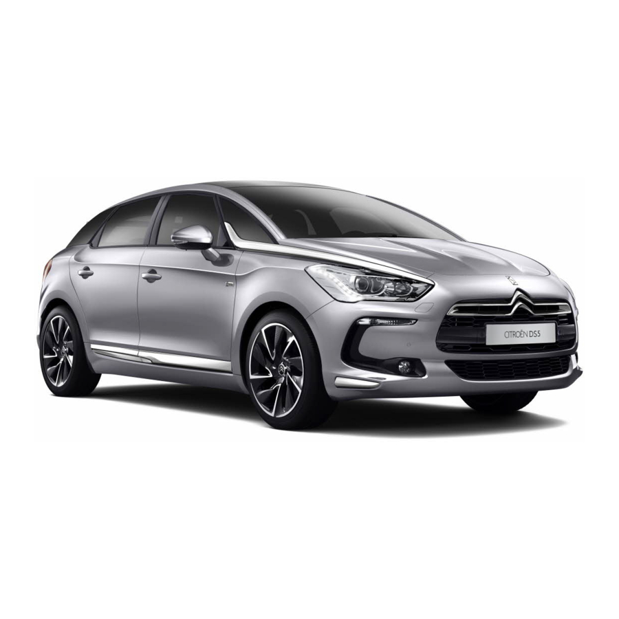 CITROEN DS5 Owner's Handbook Manual