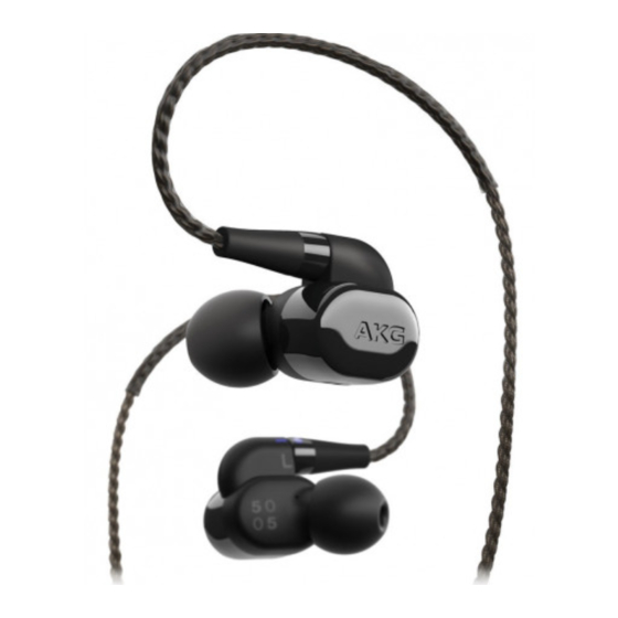 AKG N5005 Manual