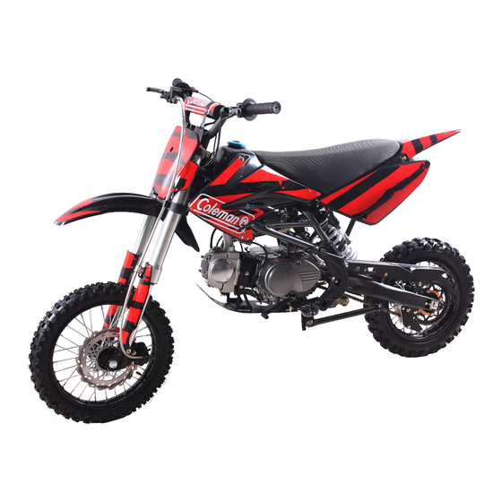 Coleman 125dx store dirt bike