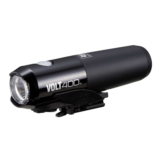 Lampe Vélo Avant CatEye VOLT 400 HL-EL461RC – Rechargeable – Neuve Du Japon