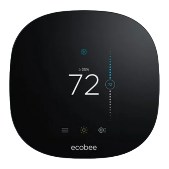 HEATING GREEN ECOBEE QUICK START MANUAL Pdf Download ManualsLib